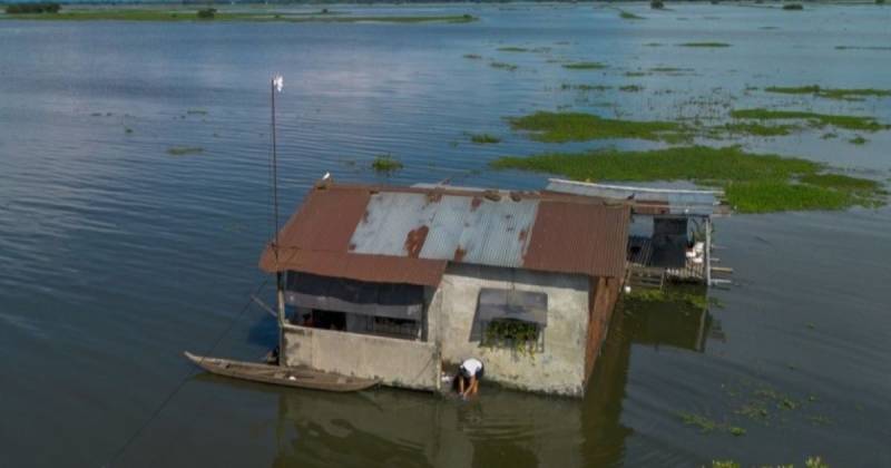Las lluvias han afectado a más de 100 mil personas en Ecuador / Foto: EFE