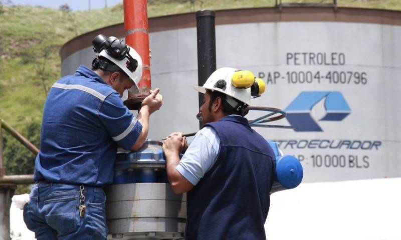 El ministerio de Economía y Finanzas estima un crecimiento del 8 % en la producción de crudo para el próximo año/ Foto: cortesía Petroecuador