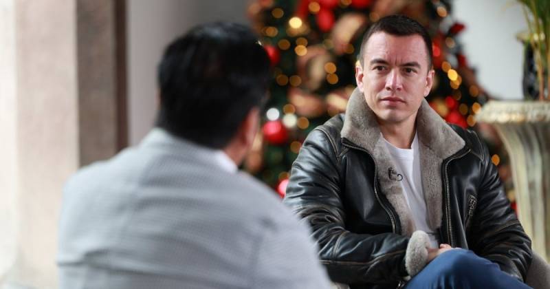 Destacó que el riesgo país pasó de 1.918 puntos al inicio de su administración a 571 / Foto: Presidencia 