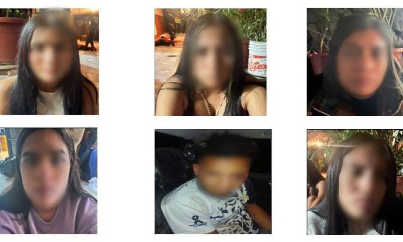 En una rueda de prensa se indicó que entre los doce venezolanos aprehendidos hay siete hombres y cinco mujeres / Foto: cortesía Policía Nacional