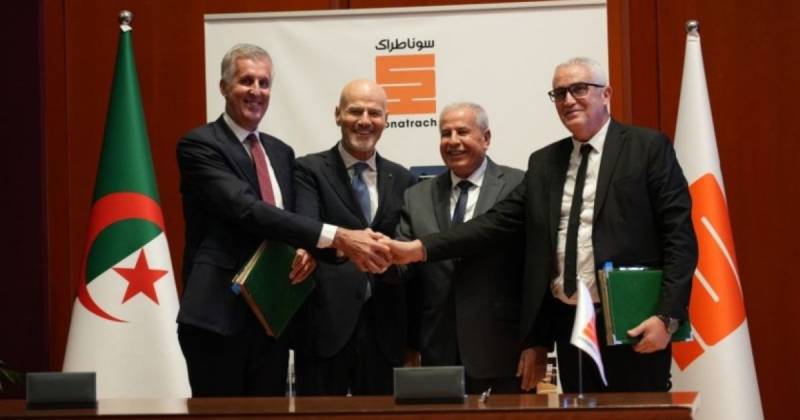 Además, Sonatrach y Eni firmaron otro contrato de gas, anexo al de hidrocarburos / Foto: cortesía Eni