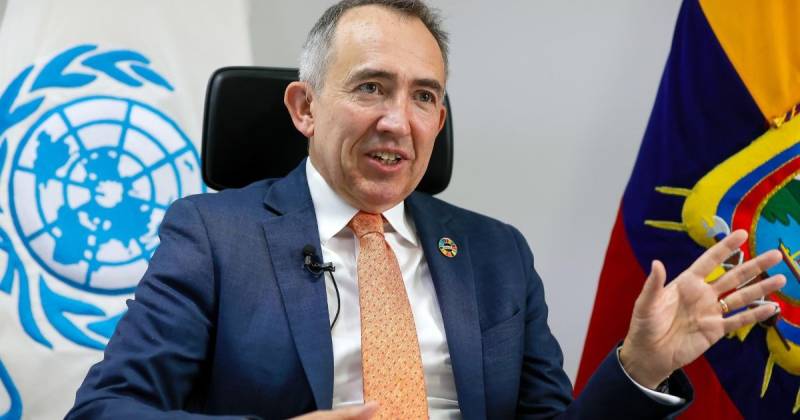 Nicholas Gardner, detalló que planean seguir trabajando en proyectos de salud en Ecuador / Foto: EFE