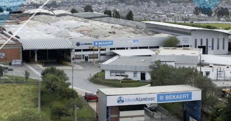 Ideal Alambrec es la principal empresa ecuatoriana en la fabricación de alambres de acero / Foto: cortesía  Ideal Alambrec