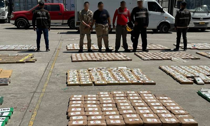 "El trabajo de la Policía Nacional ubica al país como el tercero en el mundo, después de Colombia y Estados Unidos, que más droga incauta" / Foto: cortesía Policía Nacional