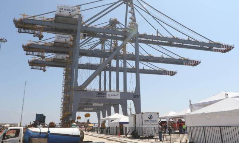 DP World Posorja iniciará operaciones, en agosto próximo, con dos megabuques de la ruta Eurosal (Europa) y un barco pequeño. Foto: Expreso
