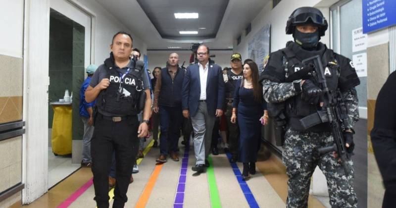 Esta es la segunda intervención del Bloque de Seguridad en hospitales / Foto: cortesía John Reimberg
