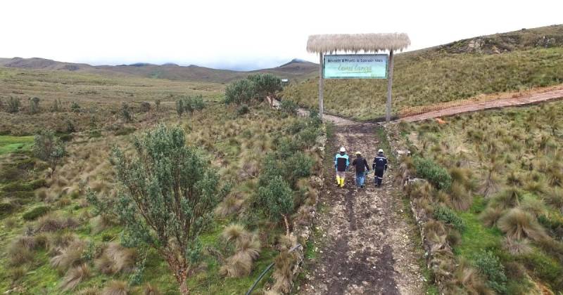 El proyecto minero Loma Larga está ubicado en Azuay / Foto: cortesía DPM