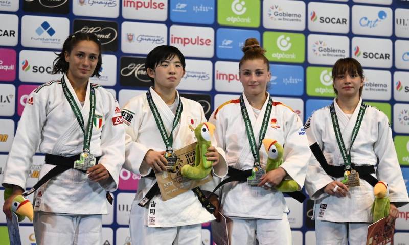 Japón tomó la delantera en el Mundial Junior de judo que se disputa en Guayaquil / Foto: cortesía Mundial de Judo