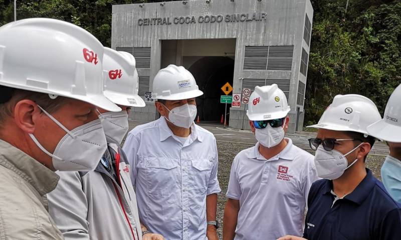 Establecen cooperación técnica entre Ecuador y Especialistas del Cuerpo de Ingeniero del Ejército de Estados Unidos / Foto: cortesía Ministerio de Energía