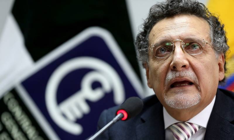 El contralor general Pablo Celi fue detenido  / Foto: EFE