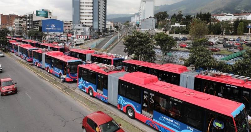 Los trolebuses tienen un costo de 35,3 millones de dólares / Foto: cortesía Municipio de Quito
