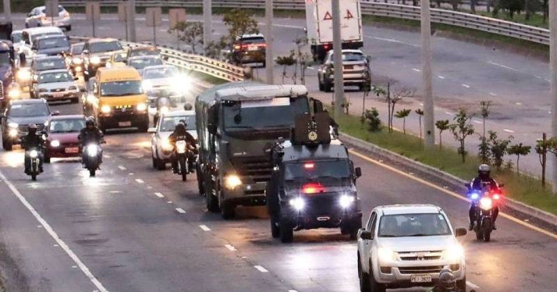 En el dispositivo de seguridad participaron las Fuerzas Armadas, la Policía Nacional y la AMT / Foto: cortesía CNE