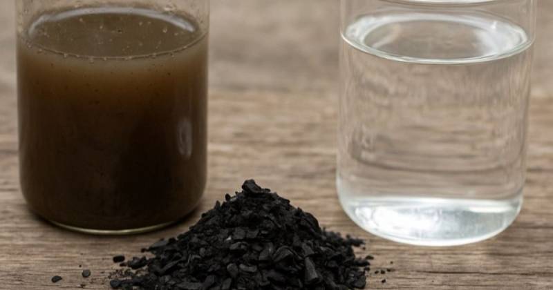 El biocarbón proveniente de residuos orgánicos es una alternativa sostenible para disminuir la contaminación del agua / Foto: IIGE