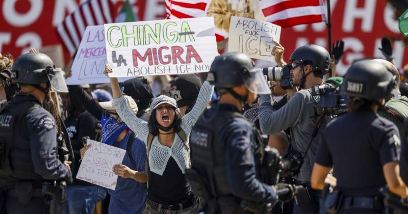 Las manifestaciones en Los Ángeles se iniciaron el 6 de junio / Foto: EFE