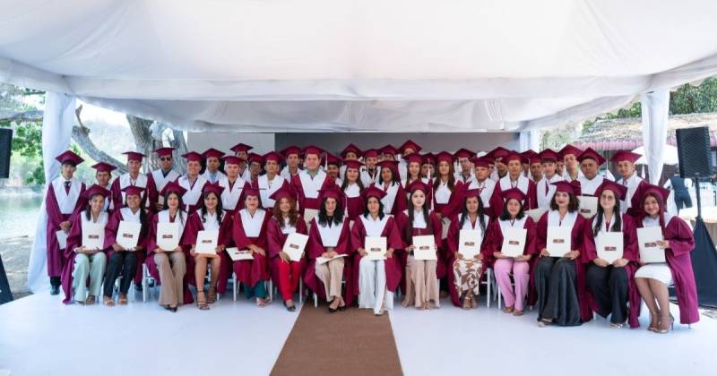 El programa se desarrolló durante cinco meses y benefició a 50 jóvenes / Foto: cortesía Nestlé