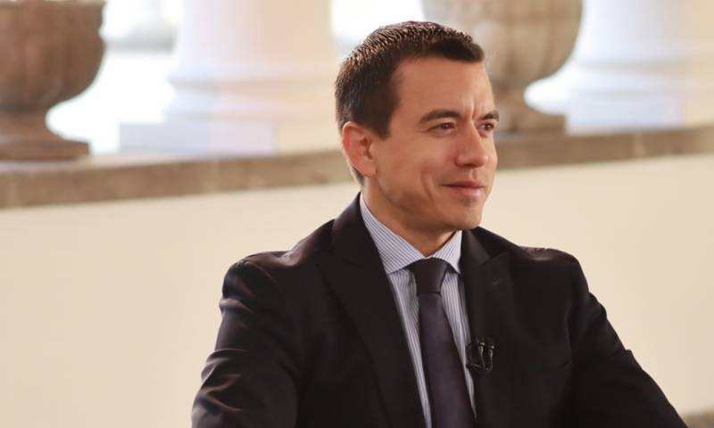 Noboa se suma a Iza, Armijos, Rabascall, y Granja como precandidatos presidenciales  / Foto: cortesía Daniel Noboa 