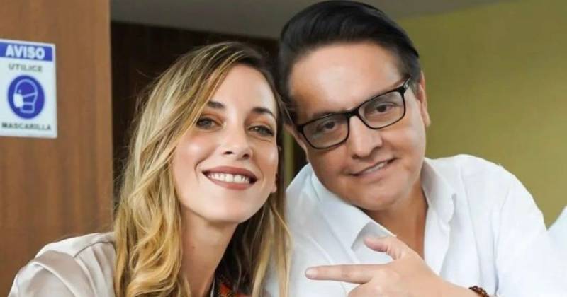Andrea González fue candidata a la vicepresidencia en 2023 junto a Fernando Villavicencio / Foto: cortesía