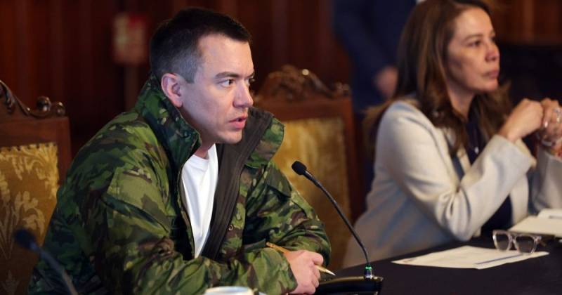 El viaje contempla la intervención de Noboa como expositor en la reunión anual del Foro Económico Mundial / Foto: cortesía Presidencia