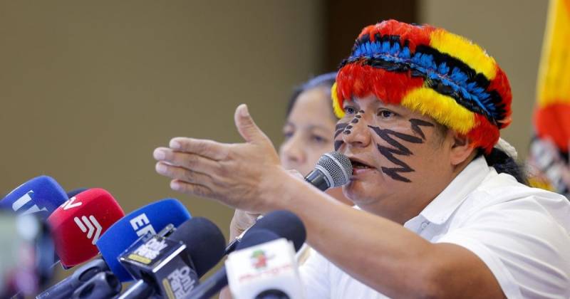  Conaie también exige que se baje el impuesto al valor agregado (IVA) del 15 % al 12 % / Foto: EFE