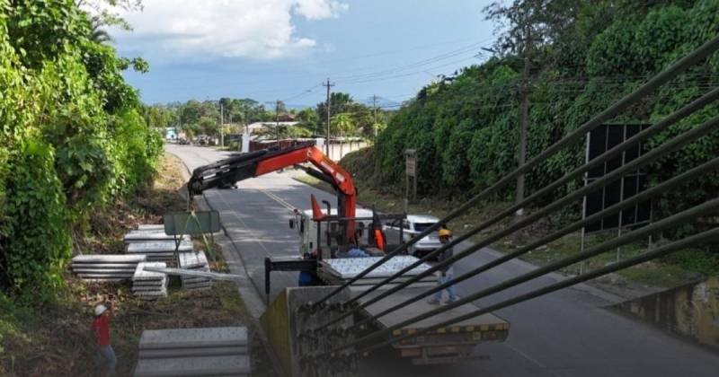 La intervención del puente sobre el río Napo forma parte de la Red Vial Estatal E45 / Foto: cortesía MIT