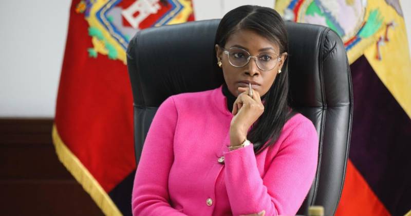 Salazar fue elegida como una de las 100 personas más influyentes de 2024 por la revista estadounidense Time / Foto: cortesía Fiscalía Ecuador