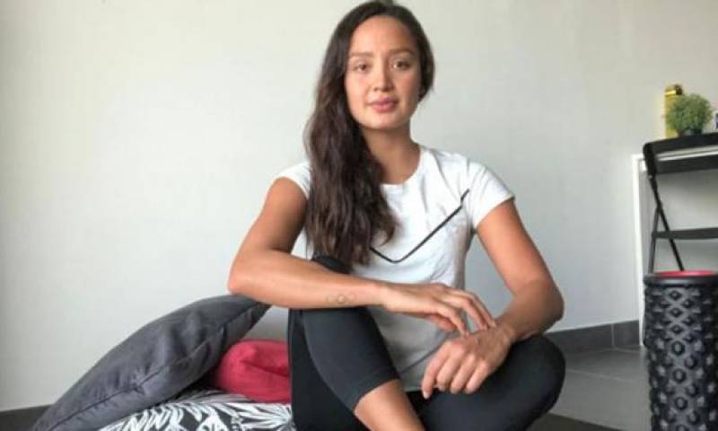 Samantha Arévalo permanece en aislamiento domiciliario en Montpellier, Francia. Foto: Cortesía de Samantha Arévalo.