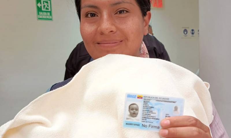 El proceso de cedulación se realizó en los 10 cantones / Foto: cortesía Registro Civil 