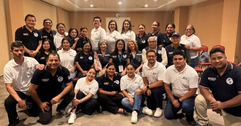 23 especialistas de los ministerios de Salud de Ecuador y Perú culminaron su formación / Foto: cortesía MSP