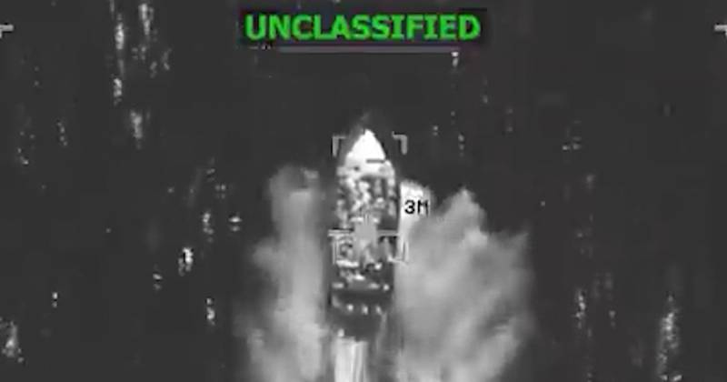 Las fuerzas armadas no han dado detalles de la organización criminal que supuestamente operaba el bote en esta ocasión./ Foto: cortesía EFE