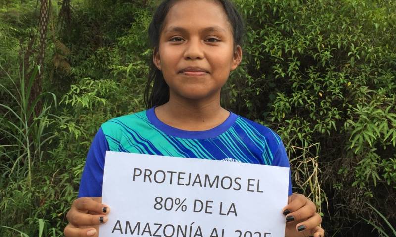 Los pueblos indígenas de la Amazonía lanzaron una cuenta atrás para reclamar a los países que comparten la cuenca amazónica y a la comunidad internacional que se proteja el 80 % del bosque | Foto: Cortesía COICA