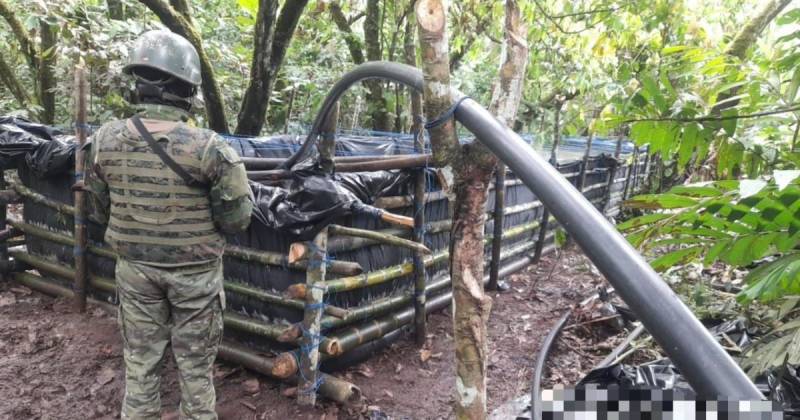 Los operativos militares en Sucumbíos son constantes / Foto: cortesía Ejército ecuatoriano
