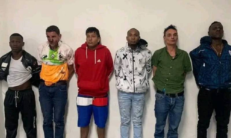 El magistrado optó por el encarcelamiento de los seis hombres con base en los elementos de convicción presentados por la Fiscalía / Foto: cortesía