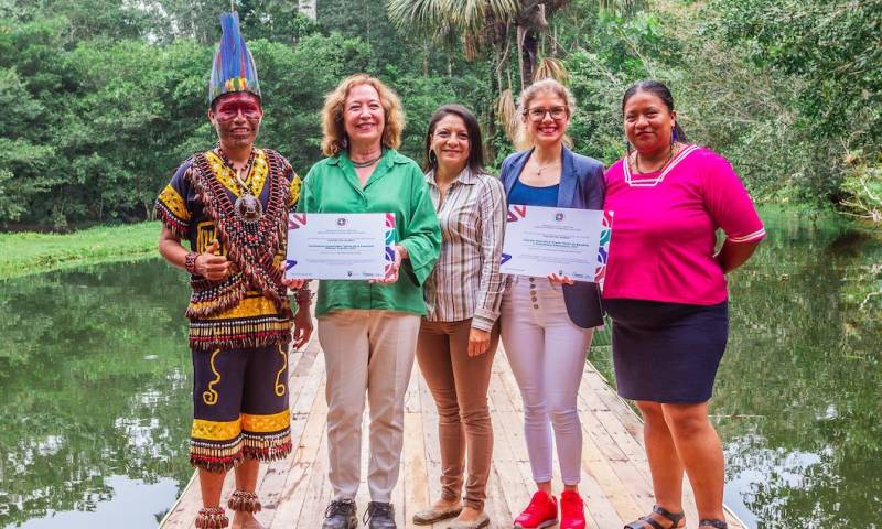 Teatro del Barrio se activa en Napo / Foto: cortesía ministerio de Cultura