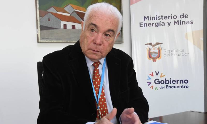 Fernando Santos fue ministro de Energía y Minas durante el gobierno de Guillermo Lasso / Foto: cortesía