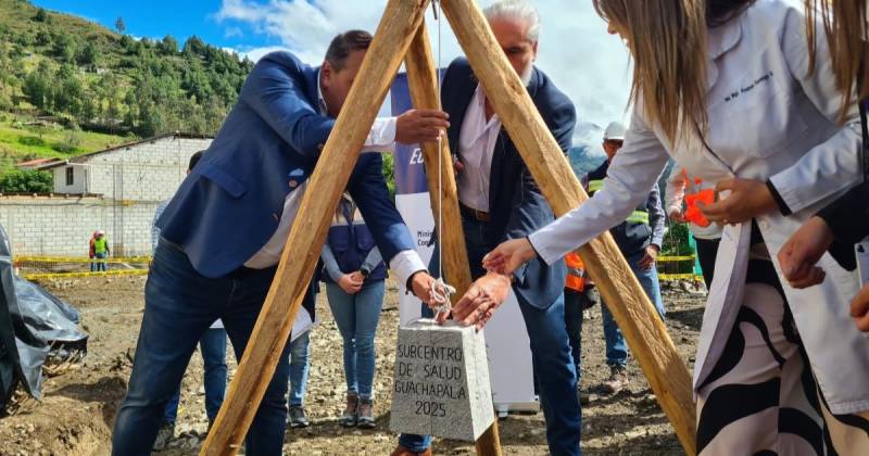 Se estima que el centro beneficiará directamente a 3.656 habitantes de Guachapala / Foto: cortesía Ministerio de Salud