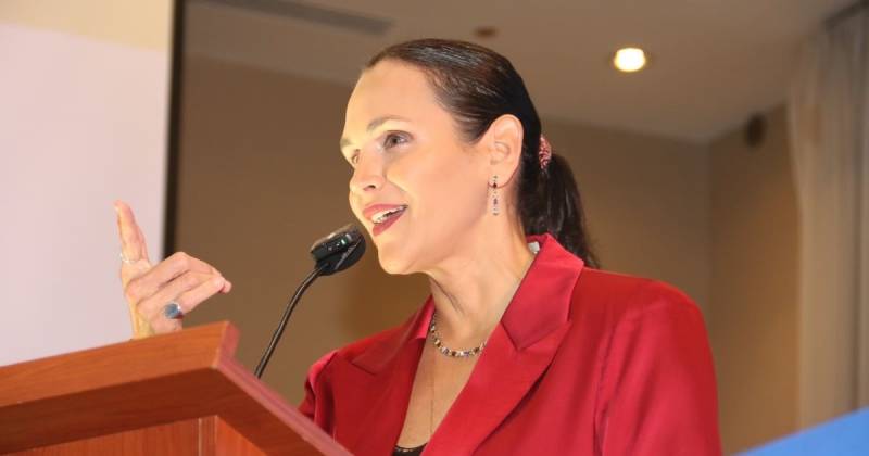 Inés Manzano, ministra de Energía y Minas, está impulsando el Plan Maestro de Electricidad / Foto: cortesía Ministerio de Energía y Minas