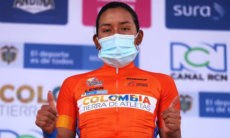 Miryam Núñez conquistó la Vuelta a Colombia / Foto: EFE