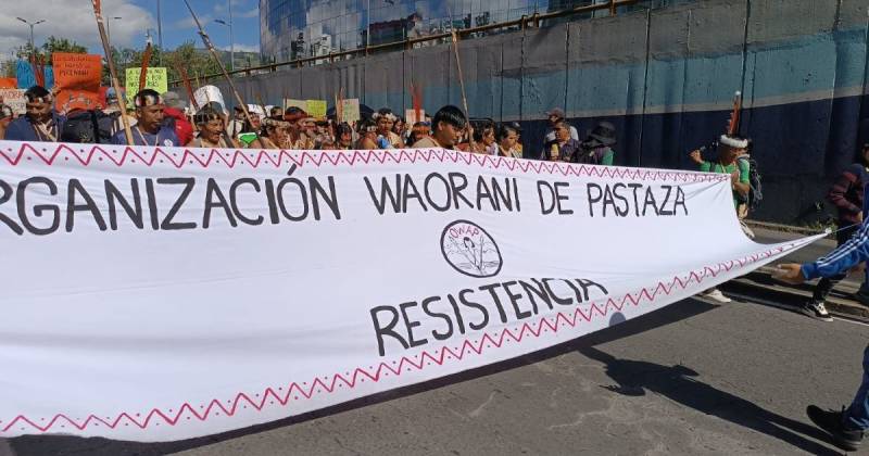 Consulta de 2012 inició batalla waorani por selva amazónica / Foto: cortesía Waorani Resistencia Pastaza