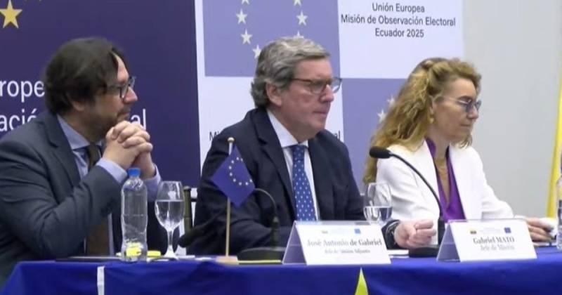 La Misión de Observación Electoral de la UE entregó su informe final al CNE / Foto: cortesía CNE