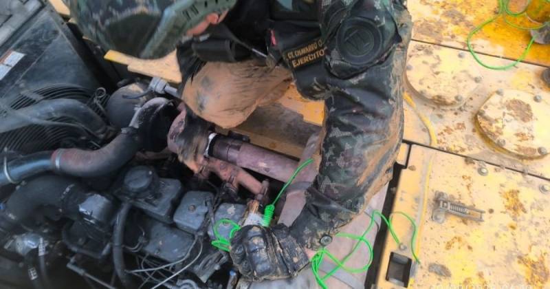 La acción fue adelantada por tropas del Batallón de Ingenieros de Combate N.º 27 / Foto: cortesía Ejército de Colombia