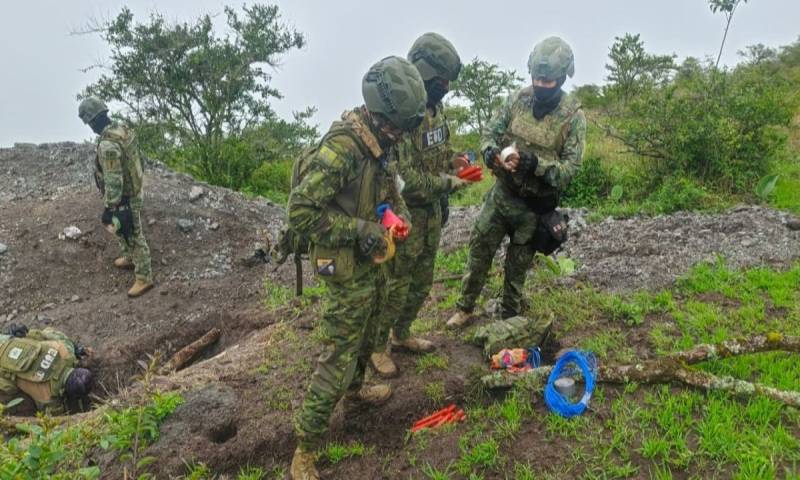 Principales noticias de Ecuador hoy - 3 de febrero de 2026 / Foto: cortesía Ejército Ecuatoriano