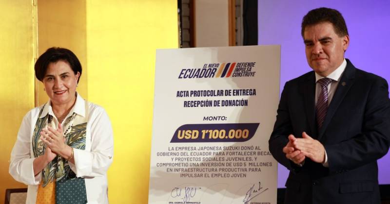 La primera parte de este compromiso corresponde a la iniciativa ‘Jóvenes al Volante’ / Foto: cortesía Suzuki Ecuador