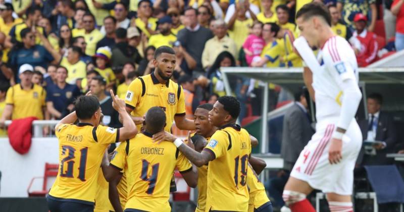 Ecuador sumó su séptima victoria en las eliminatorias al Mundial 2026 / Foto: EFE 
