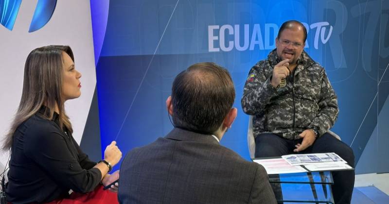 También se refirió al ataque con bombas molotov contra un convoy humanitario que se dirigía a Otavalo / Foto: cortesía EcuadorTV