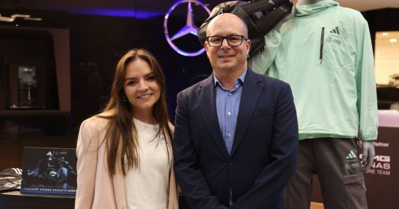 La colección Adidas x Mercedes-AMG Petronas F1 Team estará disponible desde abril / Foto: cortesía Adidas
