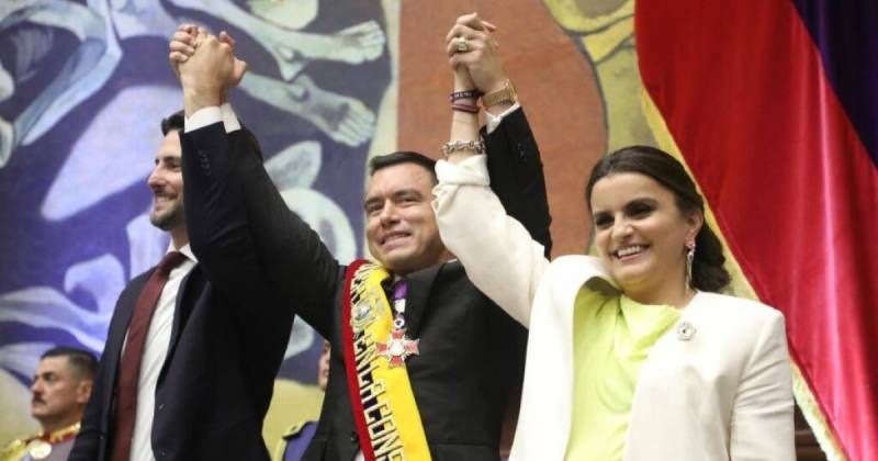 Daniel Noboa comenzó su segundo mandato el 24 de mayo / Foto: cortesía Asamblea Nacional