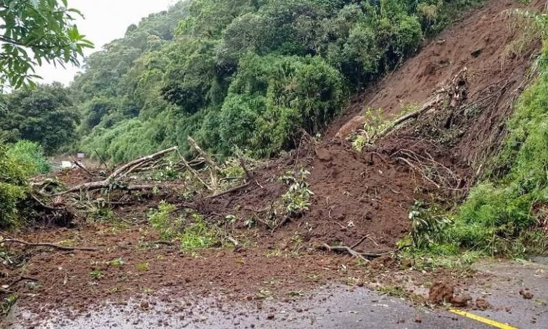 Las lluvias en la Amazonía ponen en riego varios sectores / Foto: cortesía Servicio Nacional de Gestión de Riesgos y Emergencias del Ecuador (SNGRE))