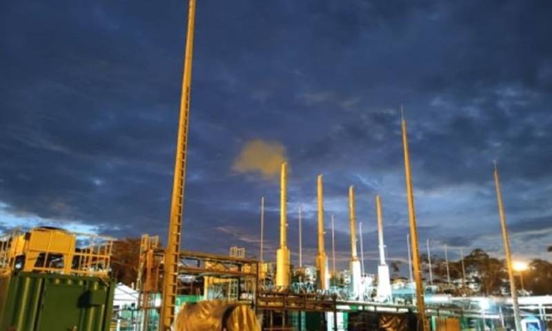La central Cuyabeno inició operación comercial con crudo residual / Foto: cortesía CELEC
