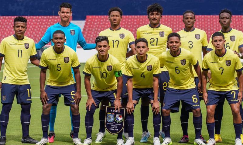 Ecuador se impuso con un doblete de Michael Bermúdez en el primer tiempo y goles de Elkin Ruiz y Erick Zambrano / Foto: cortesía de LaTri