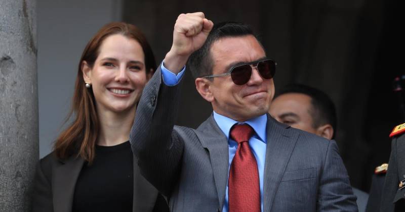 Noboa fue reelegido hasta el año 2029 como presidente de Ecuador tras ganar las elecciones / Foto: EFE